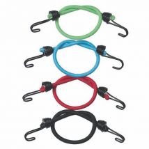 Zestaw gumek recepturek z haczykami Master Lock 25 cm, 4 szt, Manutan