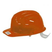 Kask ochronny 4-punktowy, pomarańczowy, Manutan