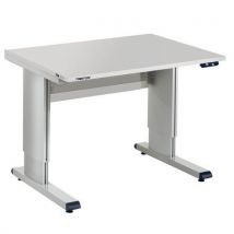 Antystatyczny stół warsztatowy Treston WB815 EL z napędem elektronicznym, 70–110 × 150 × 80 cm, Manutan