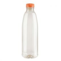 Bunzl Butelka PET z nakrętką, 1000 ml, 50 szt, Manutan