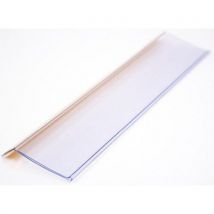 Samoprzylepne uchwyty na etykiety półkowe - Beaverswood, 200 x 39 mm, 50 szt. Manutan