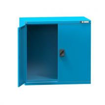 Polak Szafa warsztatowa metalowa, 100 x 104,4 x 62,5 cm, niebieska, Manutan