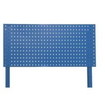 Panel wiszący na narzędzia - Niebieski, 46 x 120 cm - Metalowe przybory, idealny do warsztatu