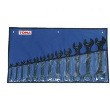 Zestaw kluczy otwartych Tona, 12 szt. Manutan