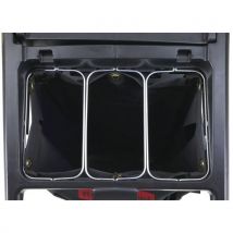 Rubbermaid Uchwyt na 3 worki, Rubbemaid stal Manutan