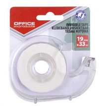 Taśma biurowa OFFICE PRODUCTS, 19mm, 33m, dyspenser, matowa, Manutan