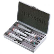 Zestaw pięciu wkrętaków Facom Micro-Tech Torx , Manutan