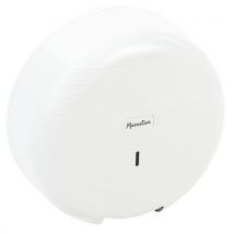 Dozownik papieru toaletowego Jumbo Manutan Expert, 100% ABS z recyklingu, średnica rolki 270 mm