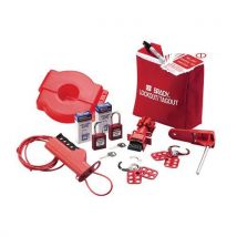 Mały zestaw mechanizmów blokujących Brady Manutan