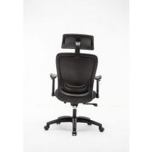 Fotel biurowy OFFICE PRODUCTS Santorini, czarny, Manutan