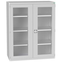 Bott - Szafka warsztatowa Cubio - 160x130x65 cm, 3 półki, 1500 kg obciążenia, stal