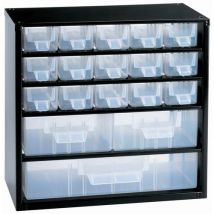Viso Organizer metalowy, 18 szuflad, Manutan