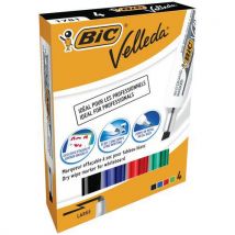 Marker tablicowy BIC Velleda 1781, mix kolorów Manutan