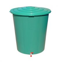 Stożkowa beczka plastikowa Rain, 300 l Manutan