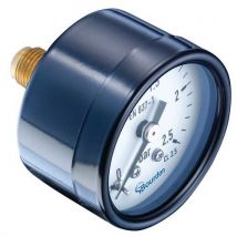 Manometr MAT – Bourdon, osiowy, średnica 50 mm, ciśnienie max 4 bar, Manutan