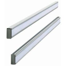 Prowadnica aluminiowa do tablic do planowania Nobo, montowana na ścianie, szerokość 64,5 cm,