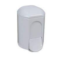 Dozownik mydła w płynie White, 0,35 l, Manutan