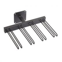 Mottez Stojak ścienny na deskorolki, 4 miejsca Manutan