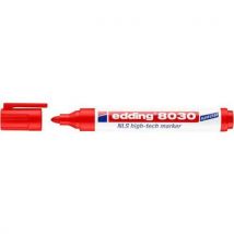 Edding Marker permanentny przemysłowy e-8030 EDDING, 1,5-3mm, czerwony, Manutan