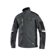 Bluzka CXS STRETCH męska, ciemnoszaro-czarna, rozmiar 52 Manutan