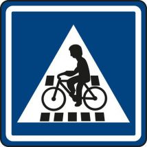 Znak drogowy Przejazd dla rowerzystów (IP7), Manutan
