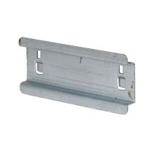 Listwa do zawieszania pojemników - 100 mm - Szara - Metalowa - 5 szt.