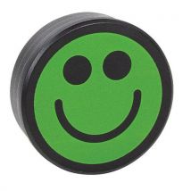 Zestaw magnesów Smiley Smit Visual, 5 szt., zielony, Manutan