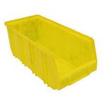 Mobil Plastic Pojemnik plastikowy 12,5 x 14,5 x 33,5 cm, żółty, Manutan