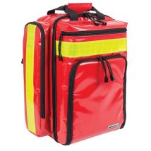Plecak medyczny pierwszej pomocy Waterproof, czerwony Manutan