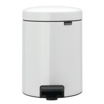 Kosz na śmieci z pedałem NewIcon 5 l biały – Brabantia Manutan