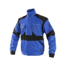 Damska bluza robocza CXS, niebieska/czarna, rozm. 38 Manutan