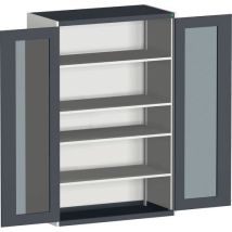 Bott - Szafka warsztatowa Cubio - 200x130x65 cm, 4 półki, 1500 kg obciążenia, stal, szaro-antracyt