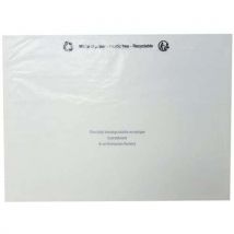 Kieszonki na dokumenty samoprzylepne Pac List, niezadrukowane, 228 x 165 mm, 1000 szt. Manutan