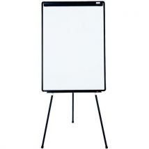 Manutan Expert - Flipchart niemagnetyczny - Biały/Czarny - 700x1900mm - 10 lat gwarancji