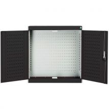 Szafka wisząca Bott Cubio, panel tylny perforowany, 100 x 105 x 32,5 cm, szaro-antracyt, Manutan