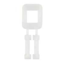 Plastikowe zapinki do paskownicy, 16 mm Manutan