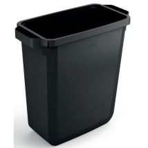 Kosz na śmieci Durabin Eco 60 l, czarny - Trwały,