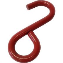 Hak w kształcie litery 1SE o dużej wytrzymałości, nośność 1500 kg, zamknięty Manutan