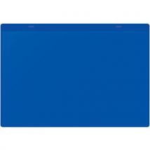 Kieszeń informacyjna Beaverswood A4, samoprzylepna, niebieska Manutan