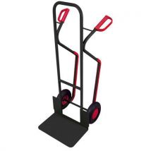 Variofit Wózek RU245 z płozami do 250 kg z kołami pompowanymi, szary, Manutan