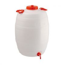 Mobil Plastic Plastikowa beczka z kranikiem, 50 l, Manutan