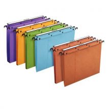 Elba Oblique Zawieszki z nadrukami, typ V, do szuflad, mix kolorów Manutan