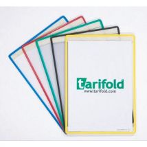 Panele informacyjne Tarifold A4, samoprzylepne, Manutan