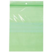 Torby strunowe Manutan Expert z recyklingu, 50 mikronów, zielone, 200 x 150 mm, 100