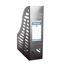 Pojemnik ażurowy na dokumenty DONAU, A4, składany, dymny Manutan