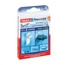 Tesa Plastry mocujące samoprzylepne Powerstrips Large Manutan