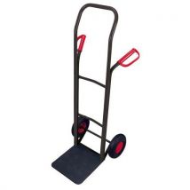 Variofit Wózek meblowy Wózek RU36, do 250 kg, 62 x 63,5 x 140 mm, z kołami pompowanymi, szary Manutan