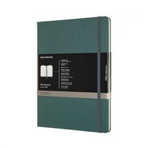 Notes MOLESKINE PROFESSIONAL XL (19x25 cm), forest green, twarda oprawa, 192 strony, zielony, Manutan