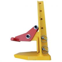 Zacisk do podnoszenia płyt Tractel w pozycji poziomej, rozwartość 0–300 mm, siła zacisku 10 000 kg, Manutan