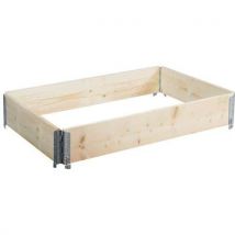 Nadstawka paletowa, drewniana, 20 x 120 x 80 cm Manutan